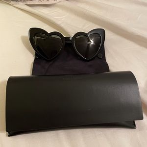 Saint Laurent Lou Lou Heart Sunglasses
